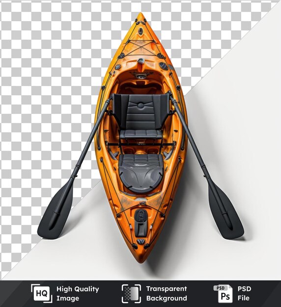 Transparante psd-foto realistisch fotografisch kayaker_s kajak