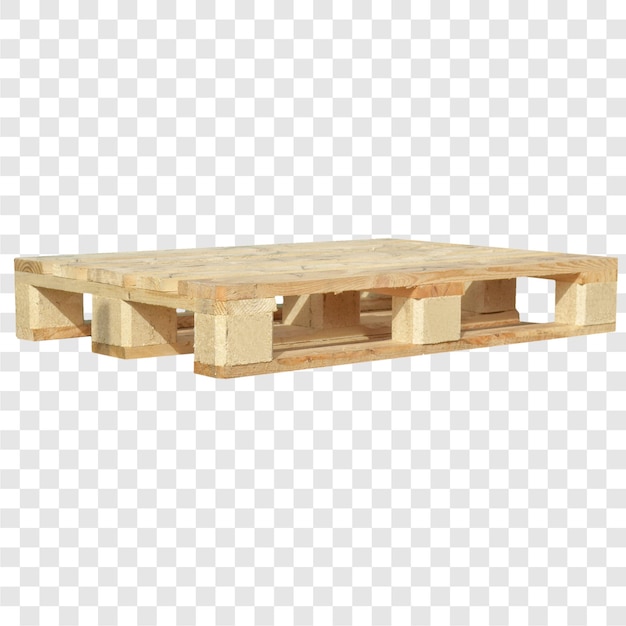 Transparante skidpallet