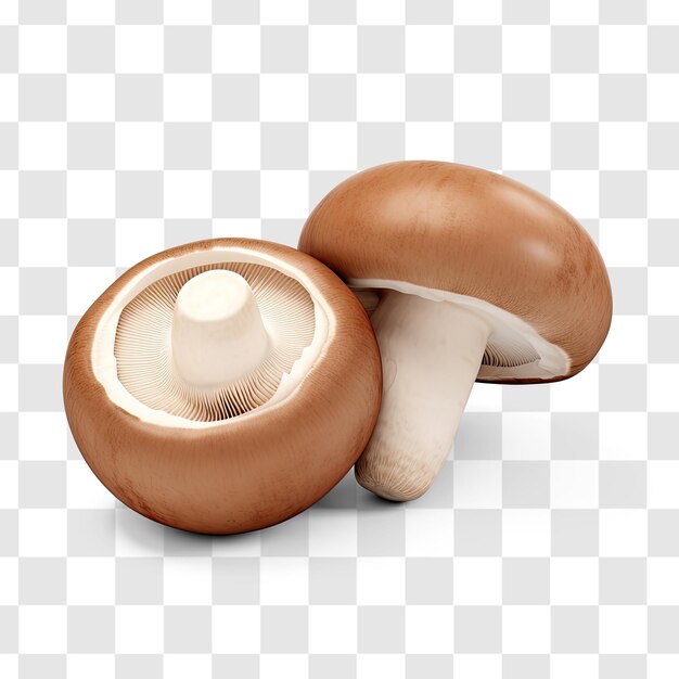 PSD transparantie achtergrond psd van paddenstoelen