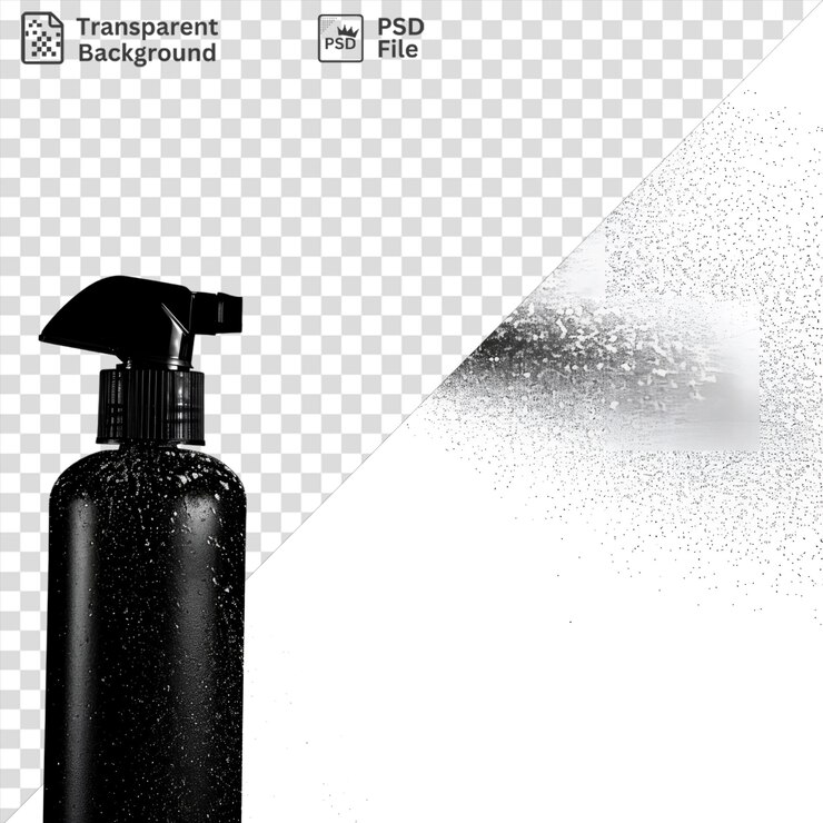 PSD エアロゾール スプレー ベクトル シンボル 霧 背景