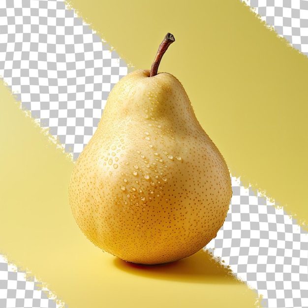 Transparent background asian pear