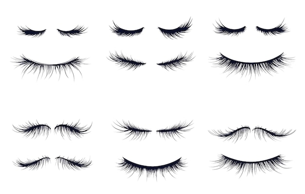 transparent background eyelashes
