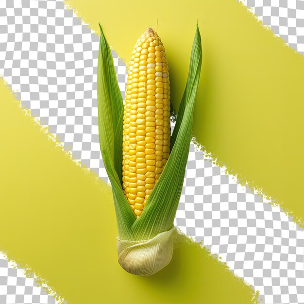 PSD transparent background fresh corn