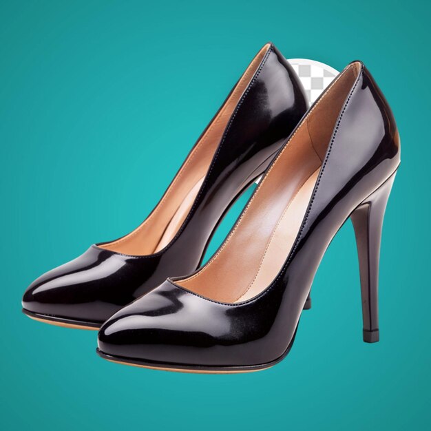 PSD transparent background isolated woman s shoe tip