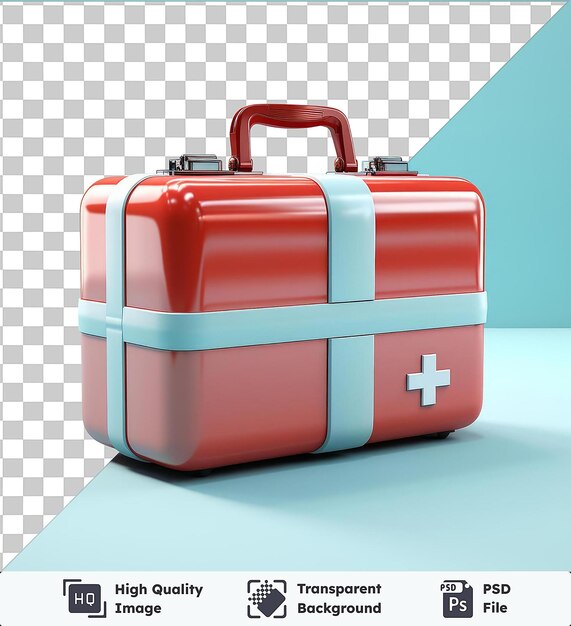 PSD transparent background psd first aid kit