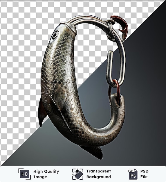 PSD transparent background psd realistic photographic fisherman_s hook