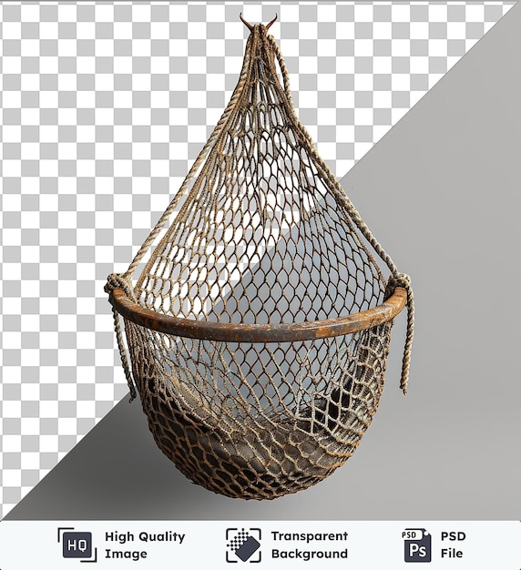 PSD transparent background psd realistic photographic fisherman_s net