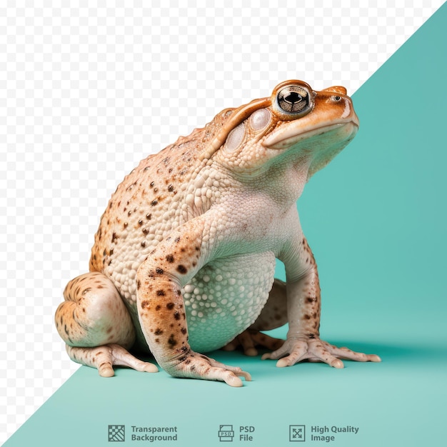 PSD transparent background toad alone