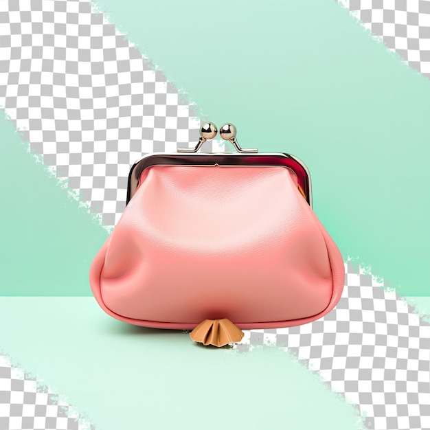 PSD transparent background with change purse