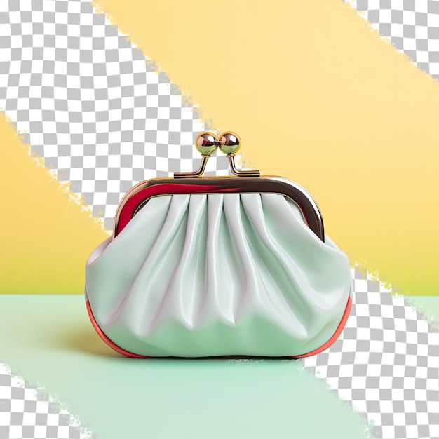 PSD transparent background with change purse