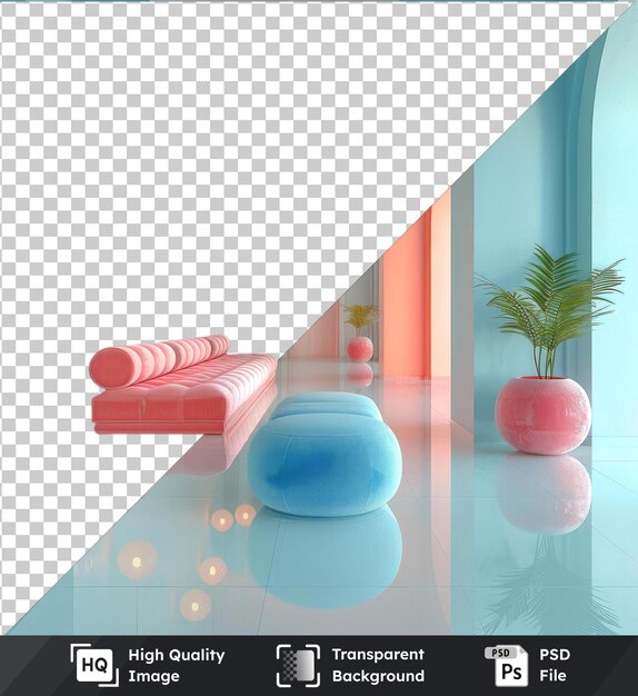 Transparent background with isolated 3D rendering access identifier mockup