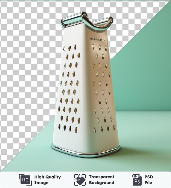 PSD transparent background with isolated cheese grater no image to provide a caption for