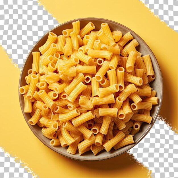 PSD transparent background with isolated italian pasta