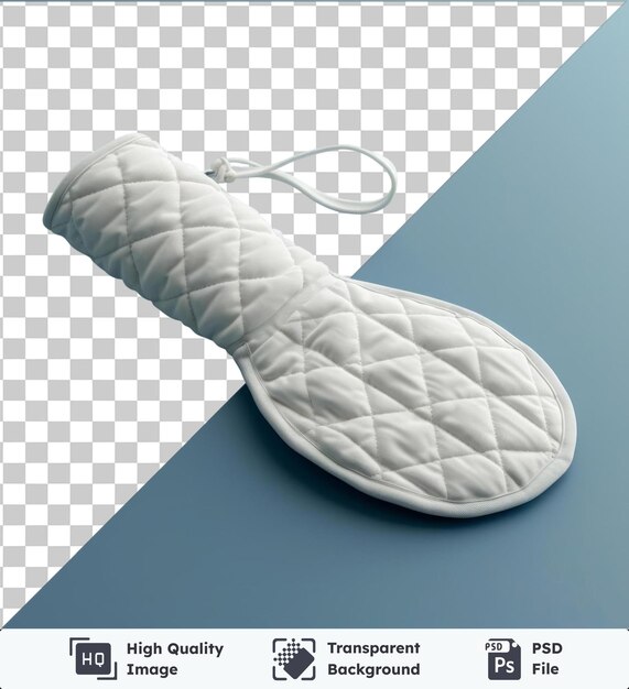 PSD transparent background with isolated oven mitt