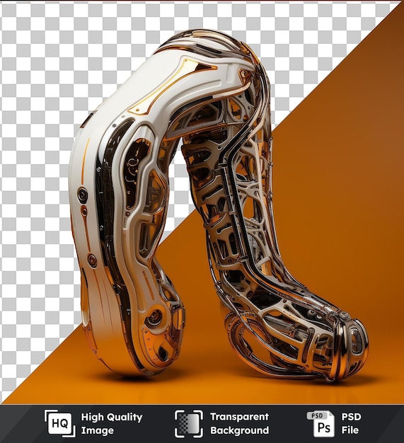 PSD transparent background with isolated realistic photographic biomechanic _ s prosthetic limb models a close up of a human leg with a visible prosthetic limb surrounded by a white