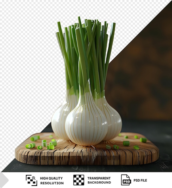 PSD Прозрачный фон с изолированным овощным йосенабером в белой вазе