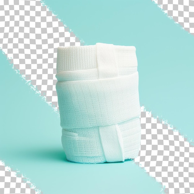 PSD transparent background with medical bandages