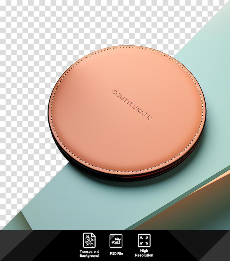 PSD transparent background with a white cup on a blue table featuring a round object with the text hello hello hello hello hello hello hello hello hello hello