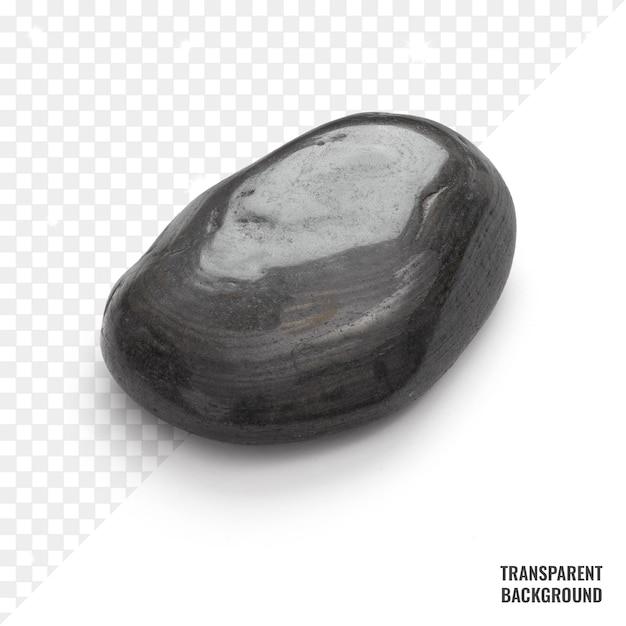 PSD transparent black stone psd