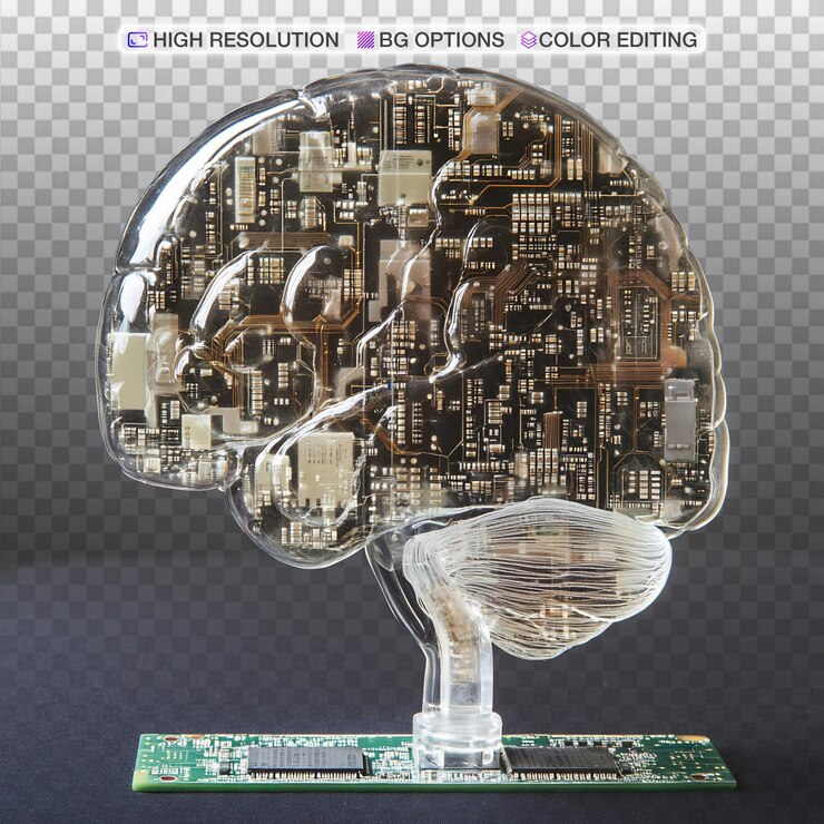 PSD transparent brain and chip ai integration concept