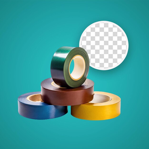 PSD transparent and brown duct roll adhesive tape