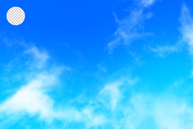 PSD transparent cloud