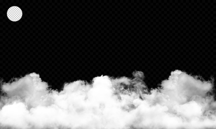 Transparent clouds