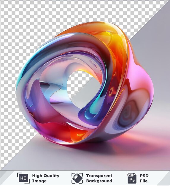 transparent object abstract colorful 3d shape graphics as label template generative ai no gradients no gradients no gradients no gradients no gradients no gradients