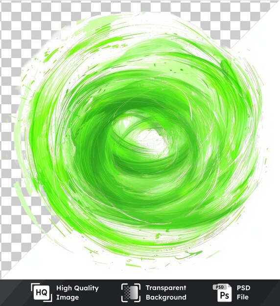 transparent object abstract marker scribbles vector symbol neon green on a isolated background