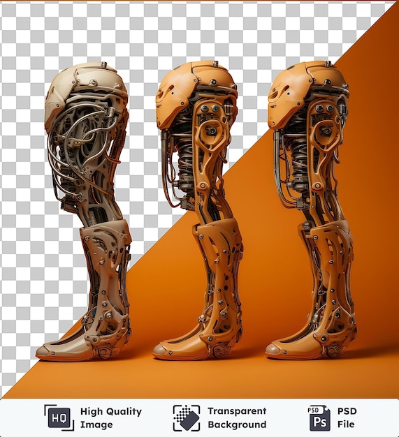 PSD transparent object realistic photographic biomechanic _ s prosthetic limb models