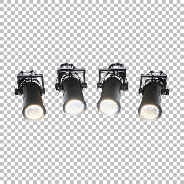 Transparent or PNG Image of Different Kind of Stage Lights