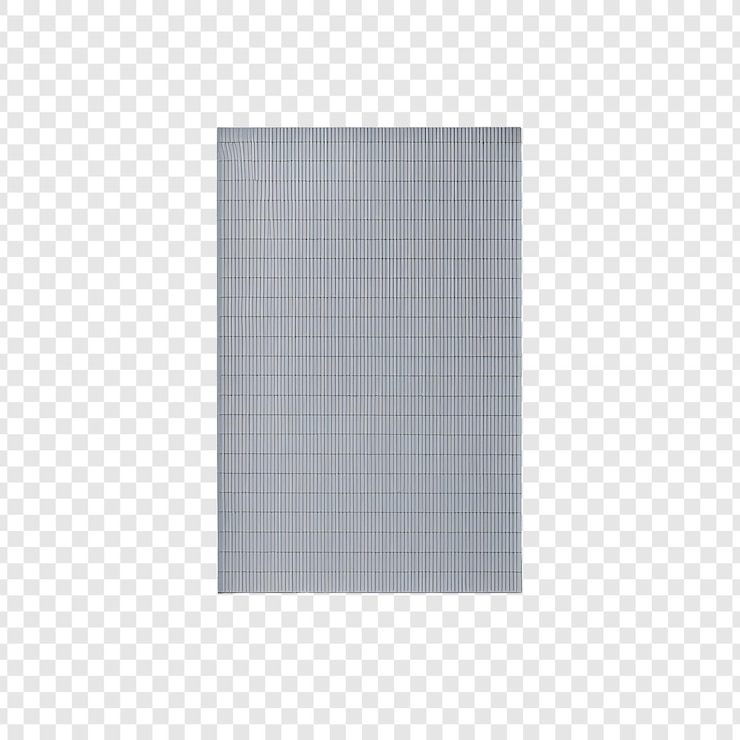 PSD a transparent plastic window is shown on a white background