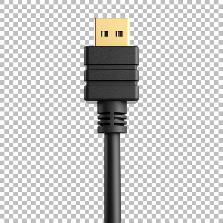 PSD transparent or png image of charging cable