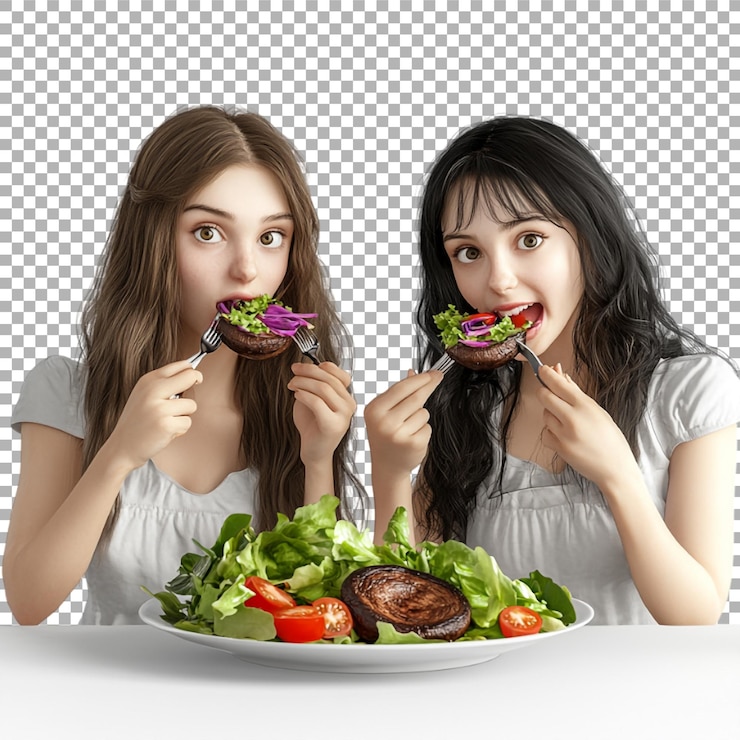 PSD 신선 한 러드 를 공유 하는 부부 의 투명 한 또는 png 이미지