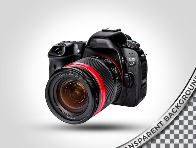 Transparent psd dslr camera