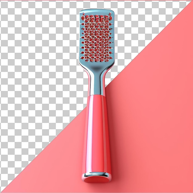 PSD transparent psd picture meat tenderizer silver fork and spoon on a pink background