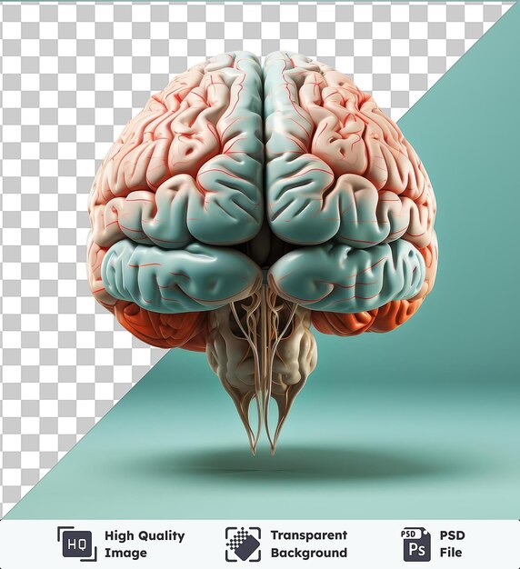 PSD transparent psd picture realistic photographic neuroscientist_s brain scan