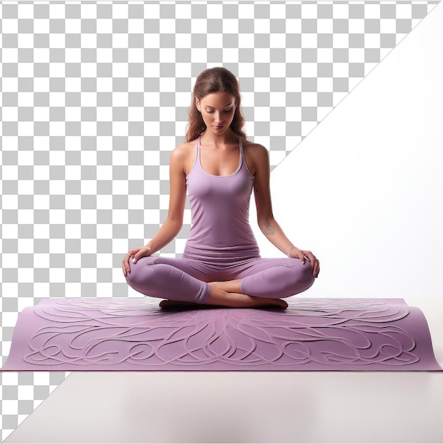 PSD transparent psd picture realistic photographic yogi _ s mat yoga