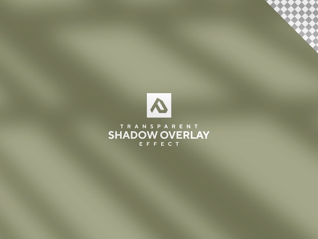 PSD transparent shadow overlay effect psd