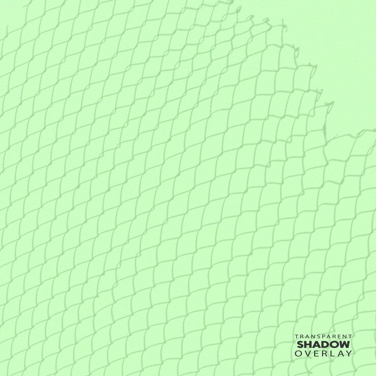 PSD transparent window shadow overlay template