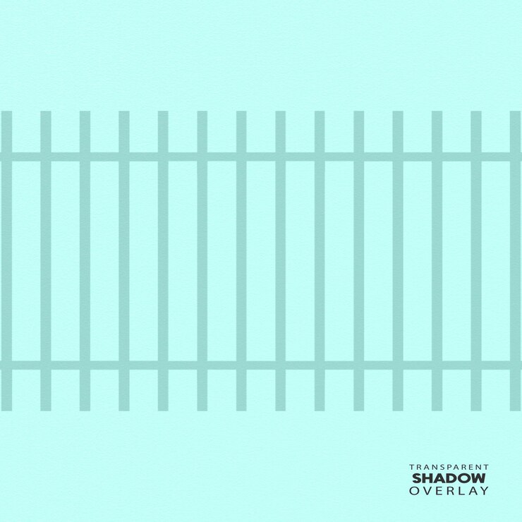 PSD transparent window shadow overlay template