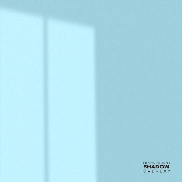 PSD transparent window shadow overlay template