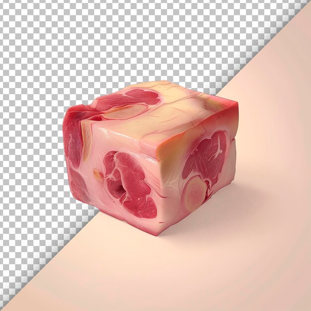 PSD transparently detailed beef marrow