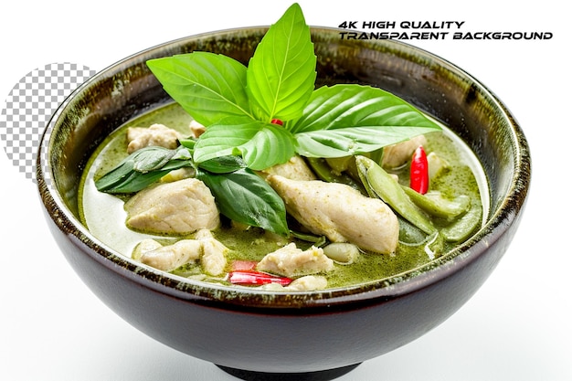 PSD transport your taste buds to thailand with the flavorsome delight on transparent background