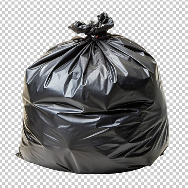 PSD trash in black bag