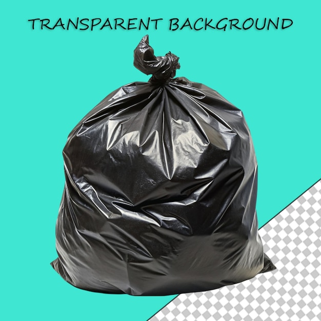 PSD trash isolated on transparent background