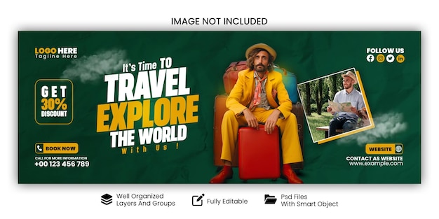travel agency cover design