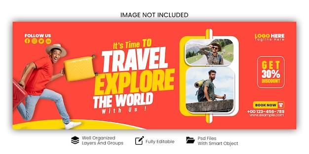 travel agency cover design