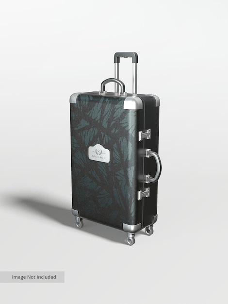 PSD travel luggage mockup