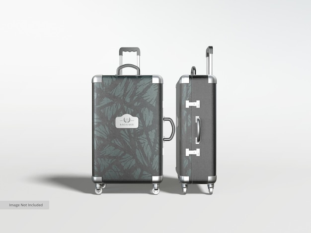 PSD travel luggage mockup